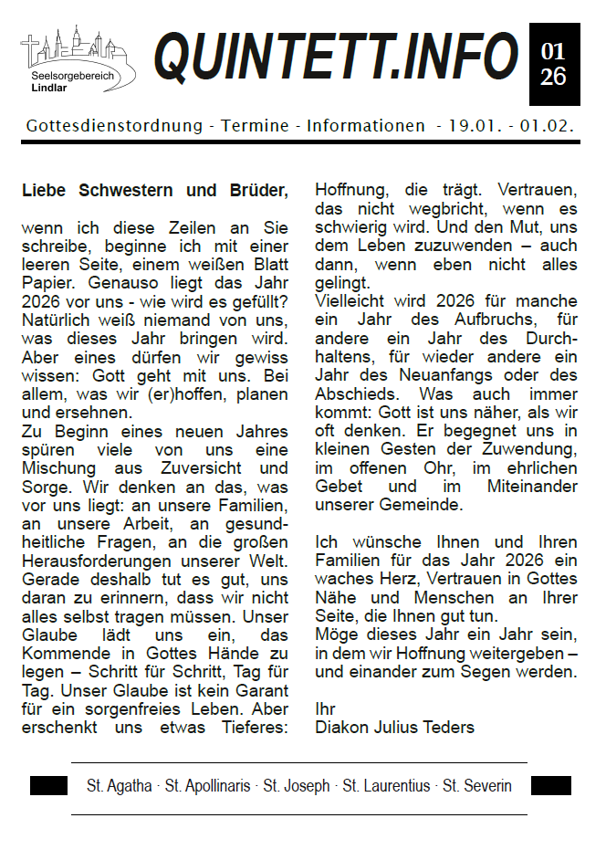 Front Quintett Info 1-2026