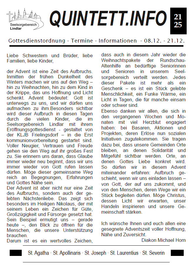 Front Quintett Info 21-2025