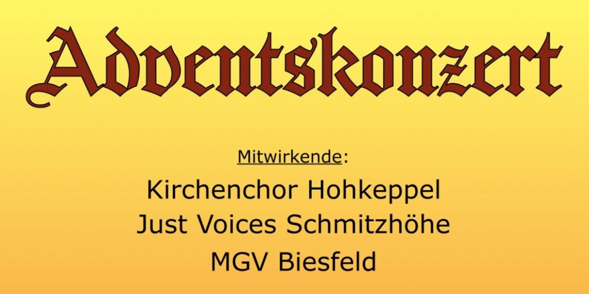 Adventskonzert Hohkeppel 2025