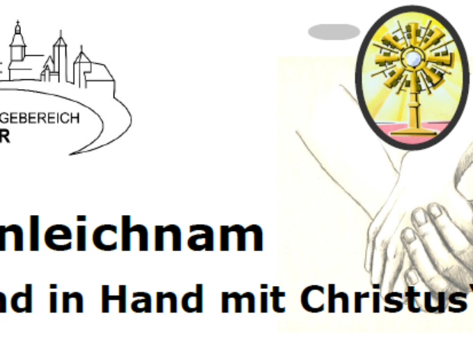 Einladung Fronleichnamsprozession 2022