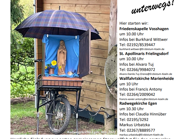 Fahrrad-Sternwallfahrt