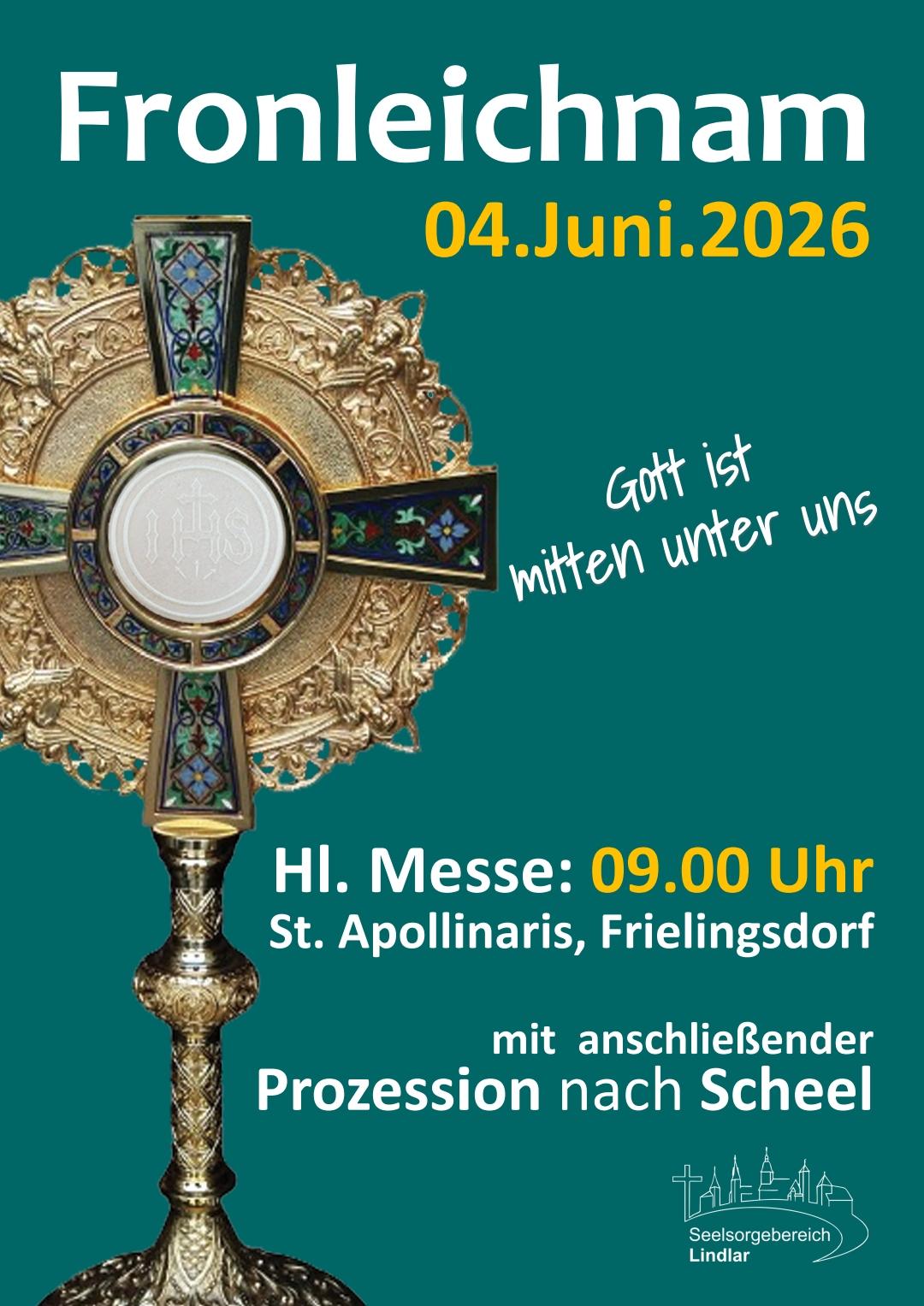 Fronleichnam 2026