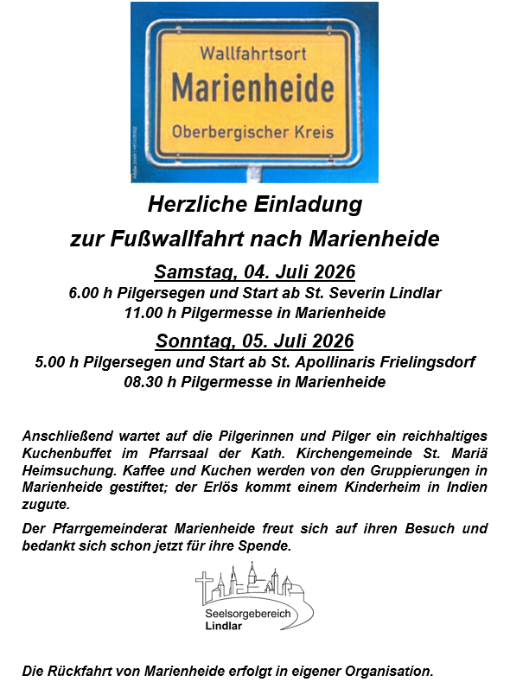 Front Wallfahrt 2026