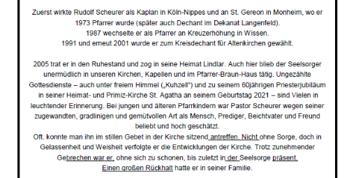 Pfr. Scheurer